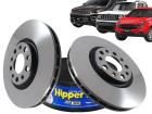 Disco de Freio Dianteira Hipper Freios para Jeep Renegade 1.3 1.8 2.0 16V 2016 até 2025 - Cod. HF720E
